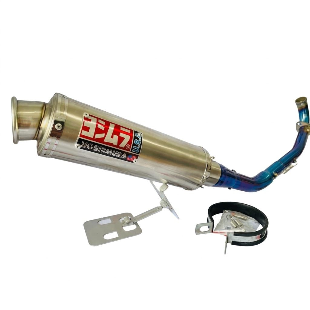 YOSHIMURA MAGNUM RACING EXHAUST FOR MIO BEAT VARIO N-MAX PCX SCOOPY LEXI ETC
