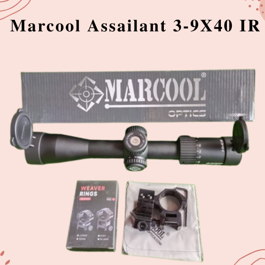 Teleskop Marcool Assailant 3-9X40 IRG- Telescope Marcool 3-9X40 IR Terbaru