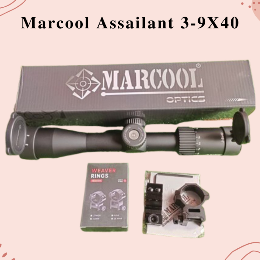 Teleskop Marcool Assailant 3-9X40 || Teleskop Marcool Assailat terlariss