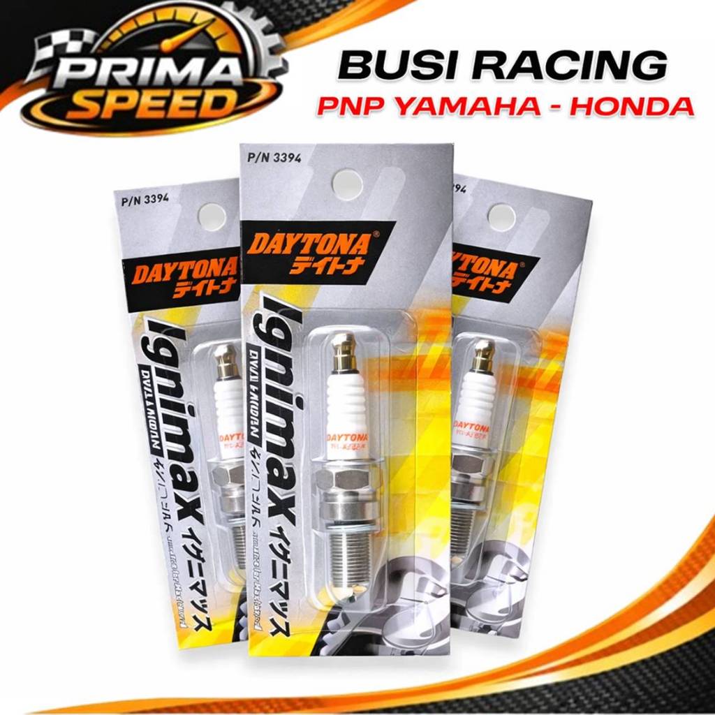 BUSI RACING IRIDIUM-DAYTONA DOUBLE IRIDIUM-NMAX-PCX-ADV-VARIO 125-150-BEAT FI-GENIO BUSI RACING-BUSI