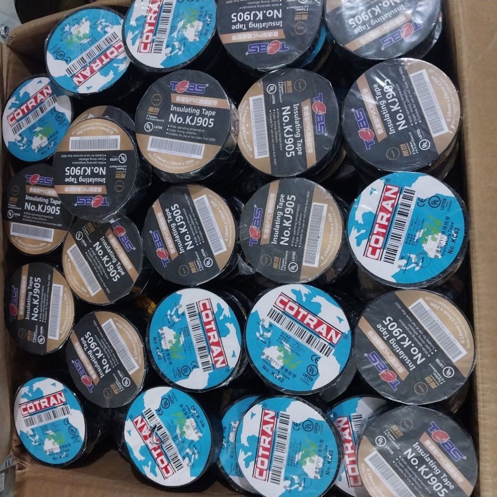 isolasi cotran & tobs hitam besar panjang 20m