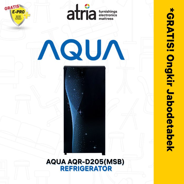 AQUA AQR-D205(MSB) REFRIGERATOR