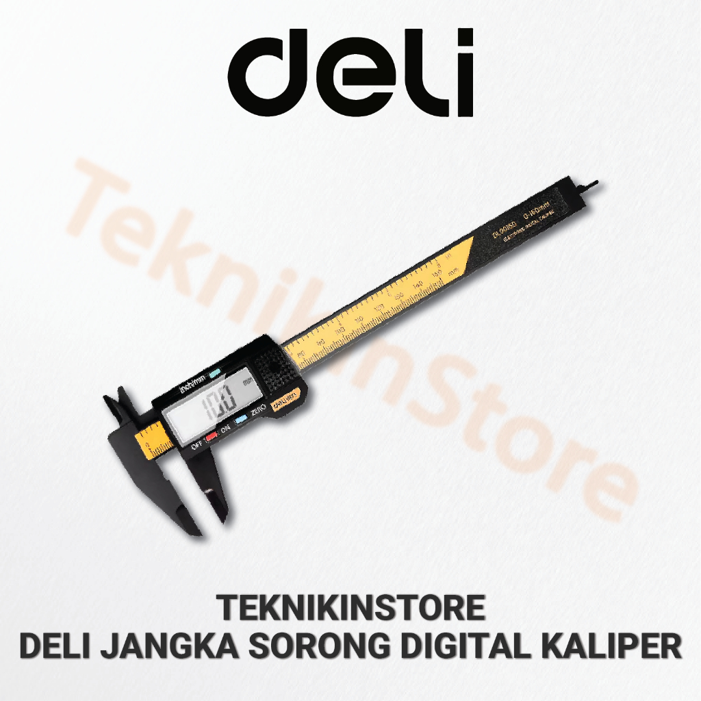 Deli Jangka Sorong Digital Kaliper Jangkar Sigmat Verniper Caliper 150 MM EDL90150