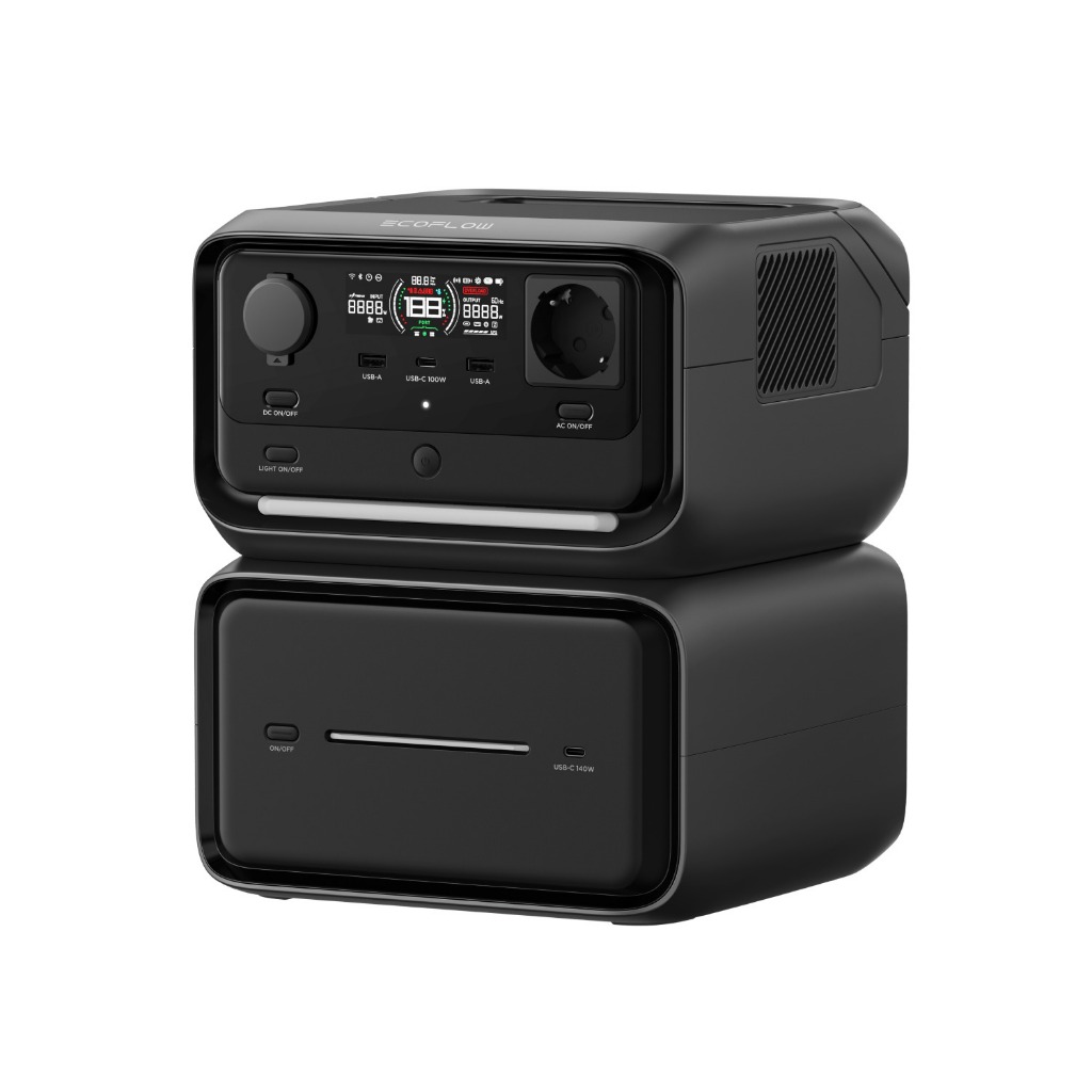 Ecoflow River 3 Max Plus Portable Power Station Daya 600W Kapasitas 858Wh