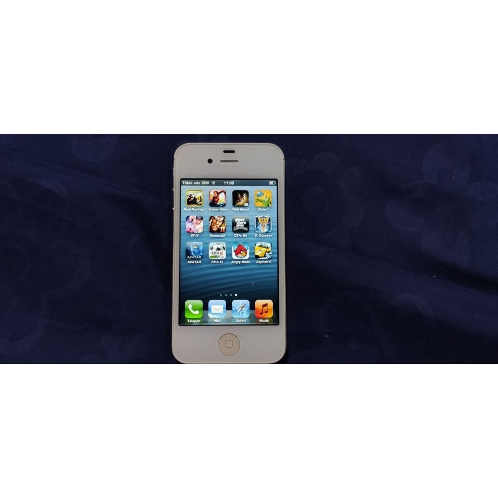 iPhone 4s 64gb bypass,full Oprek dan games HD