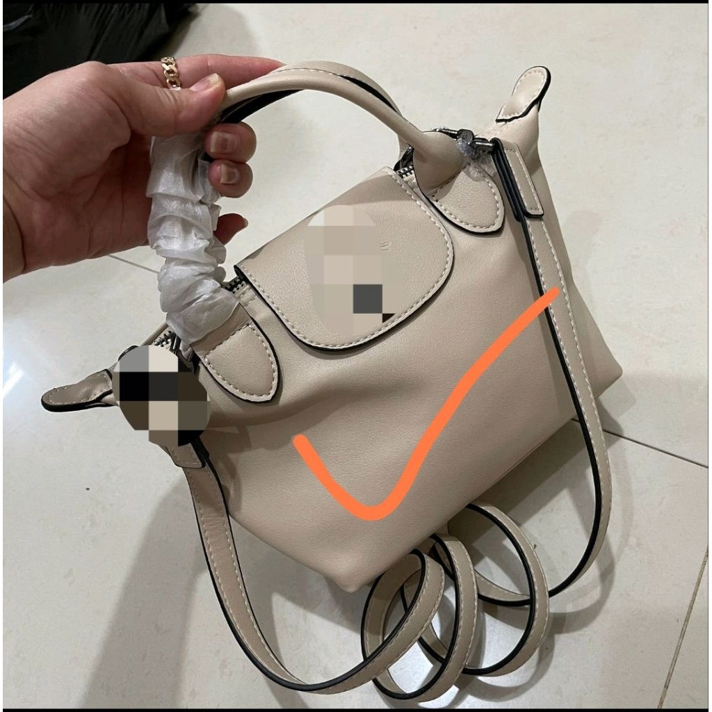 JS89 SALE TAS CUIR MINI HONEY