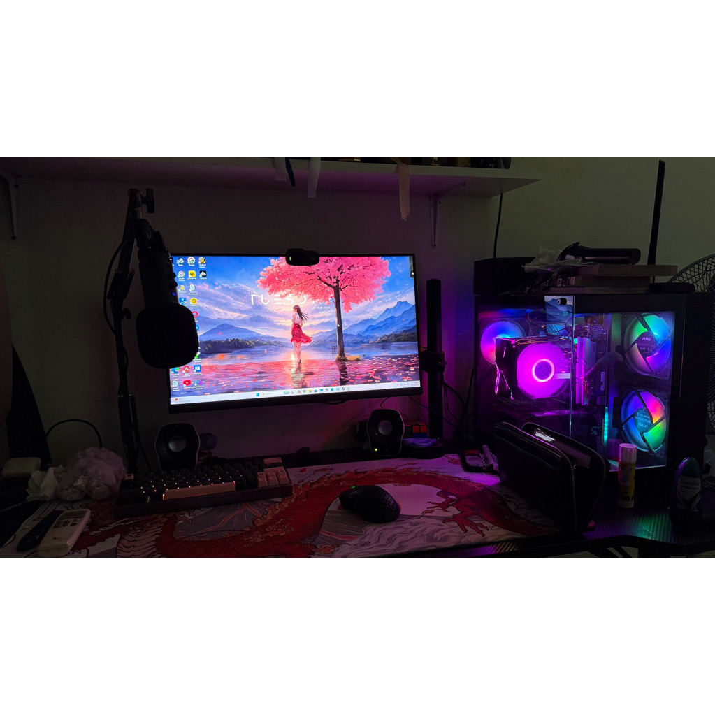 SET PC GAMING RYZEN 5 5500 | RX 6600 XT 8GB DDR6 | NVME 512GB ADATA