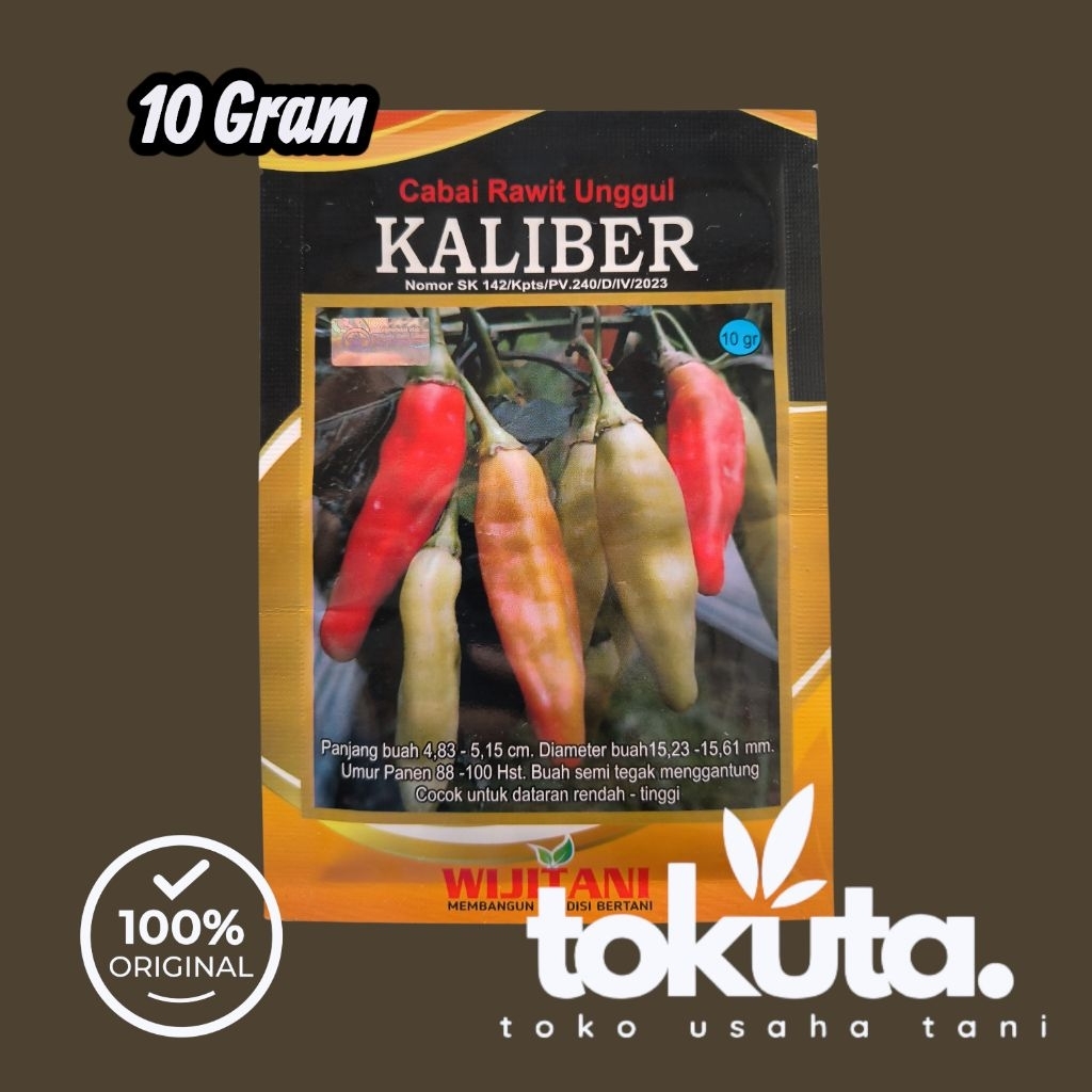KALIBER 10 Gram Benih Cabe Rawit Wijitani