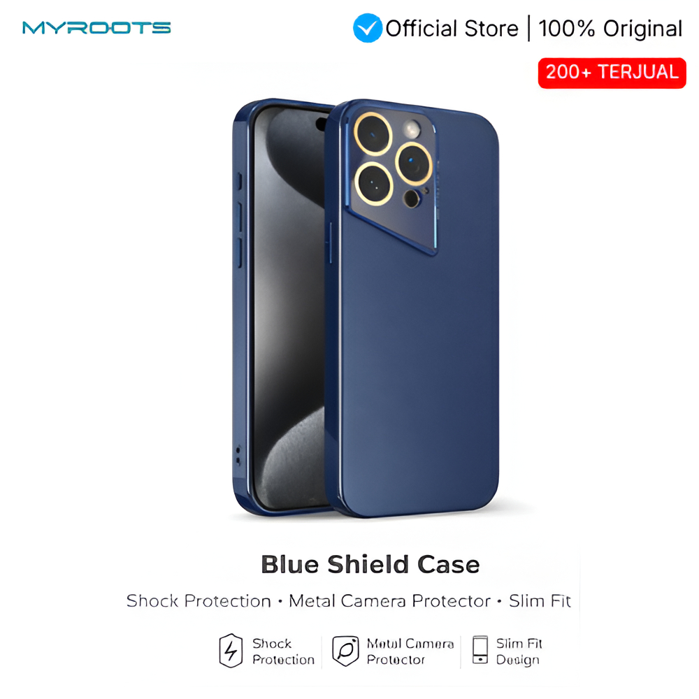 Myroots Ag Frosted Case Untuk Iphone 16 15 14 13 12 11 Pro max PC Hard Casing Glass Anti Fall Premiu