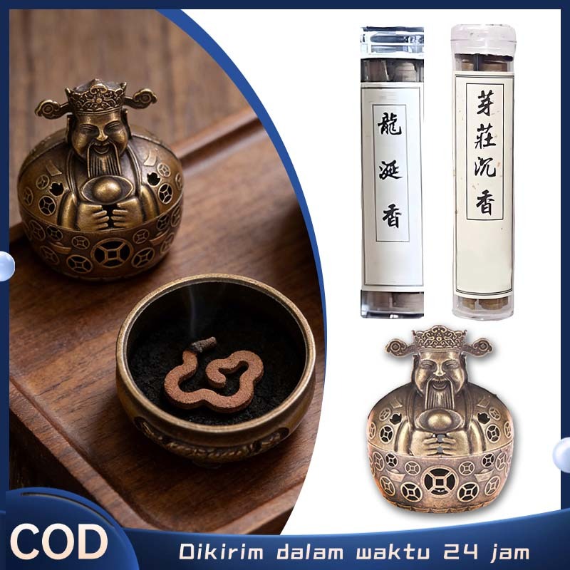 Alat Pembakar Dupa Estetik Tempat Pembakaran Dupa Tempat Dupa Bakar Patung Tempat Bakar Dupa Lidi