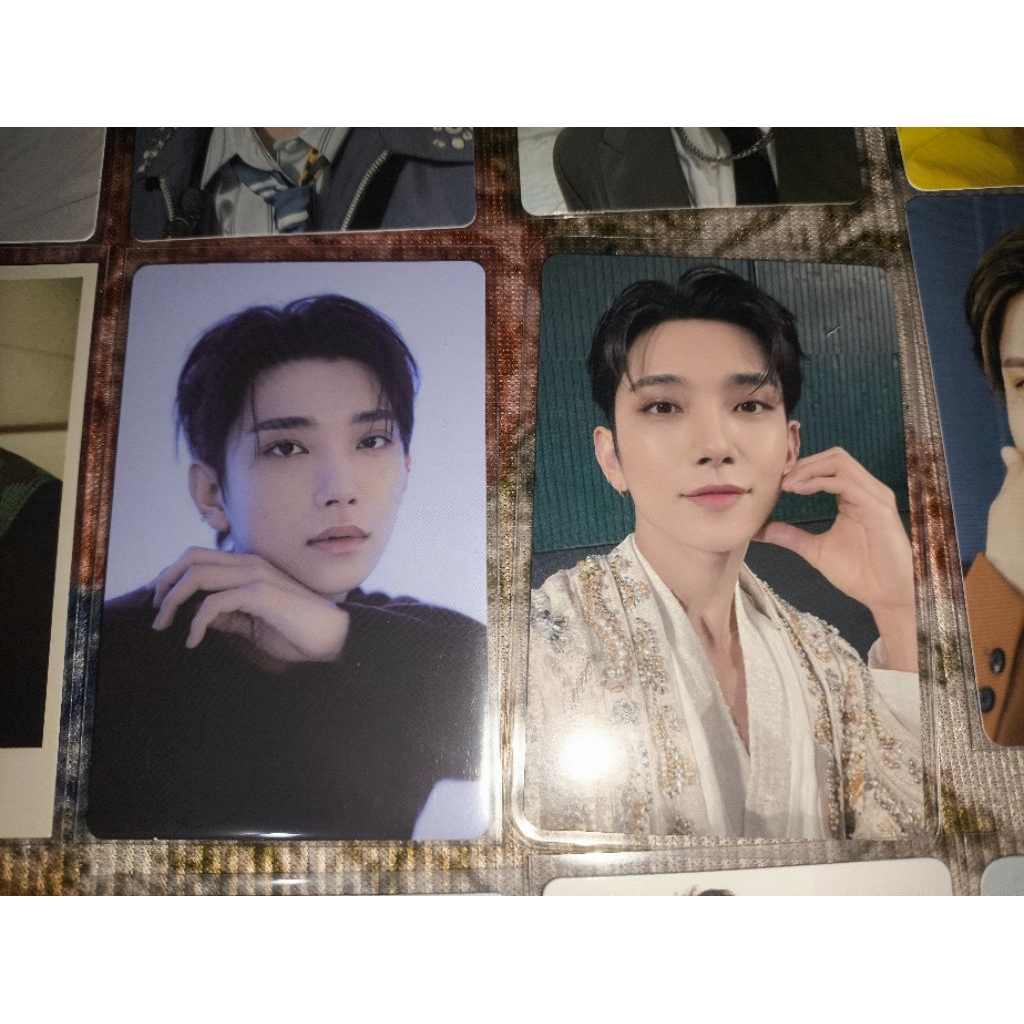 Photocard Joshua seventeen carver stf, henggarae, japan thanks campaign dan stf weverse