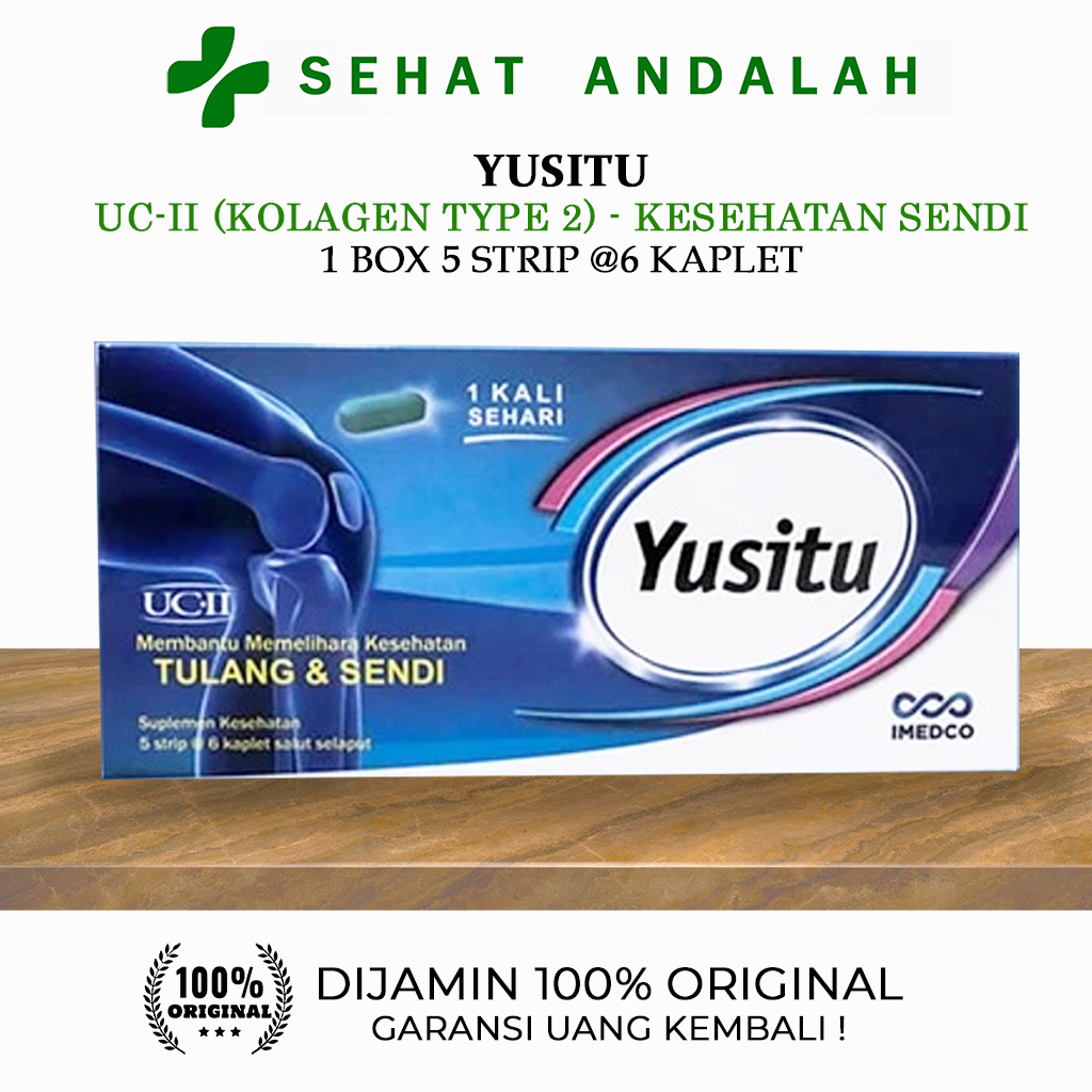 Yusitu (1Box/30 Kapsul) Obat Tulang dan Sendi Terbaik