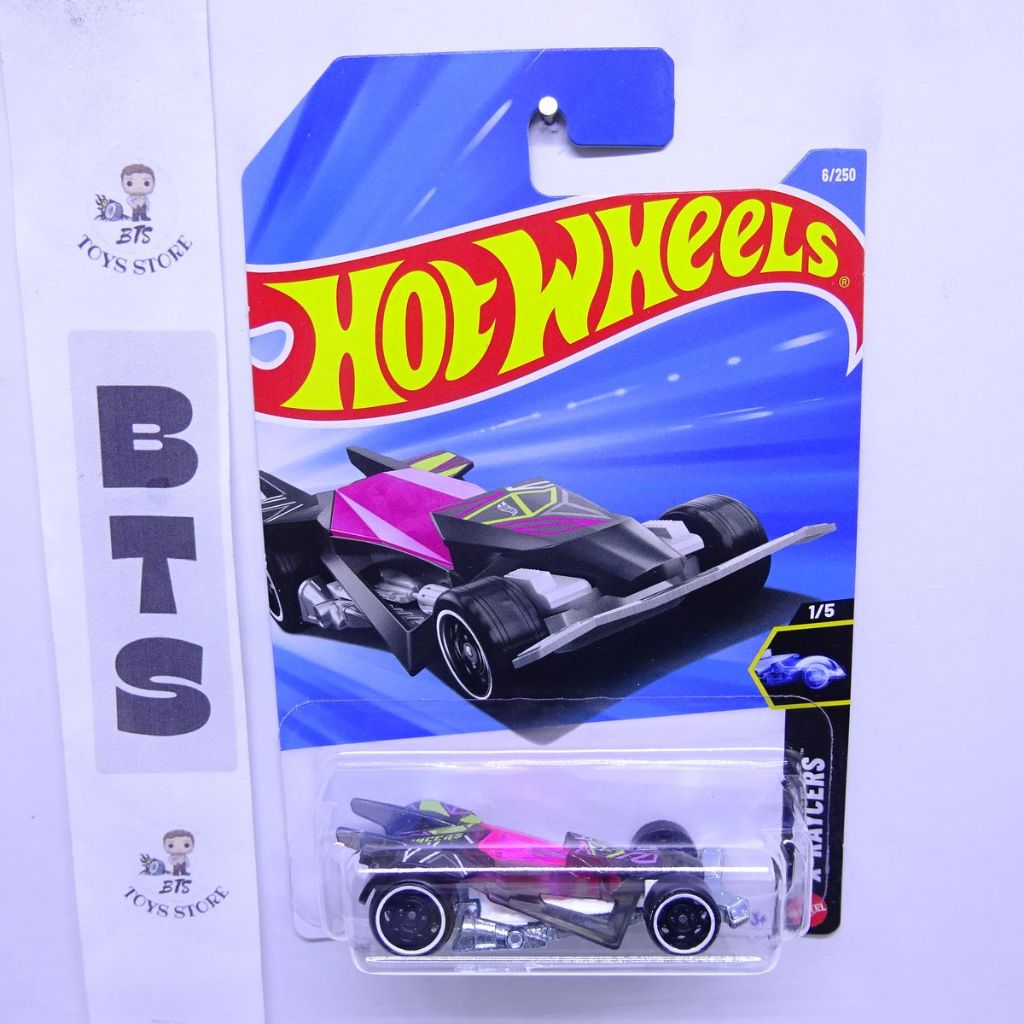 Hot Wheels RD-06 Hitam Pink