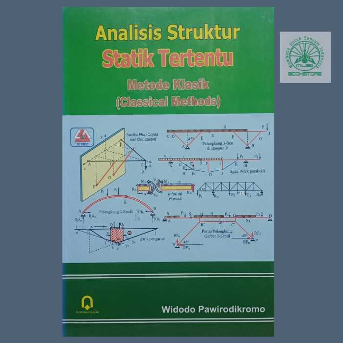 Buku Analisis Struktur Statik Tertentu Metode Klasik - Classical Methods - Widodo Pawirodikromo Ori