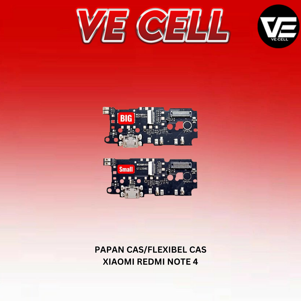 PAPAN CAS/UI BOARD CAS/FLEXIBEL CAS XIAOMI REDMI NOTE 4