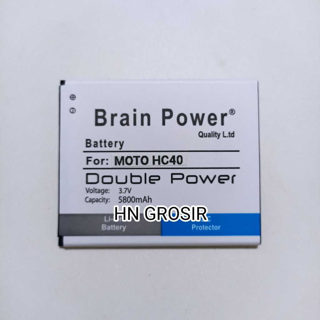 Baterai Double power Motorola Moto C HC40 XT1755 battery batre batrai batrei hp