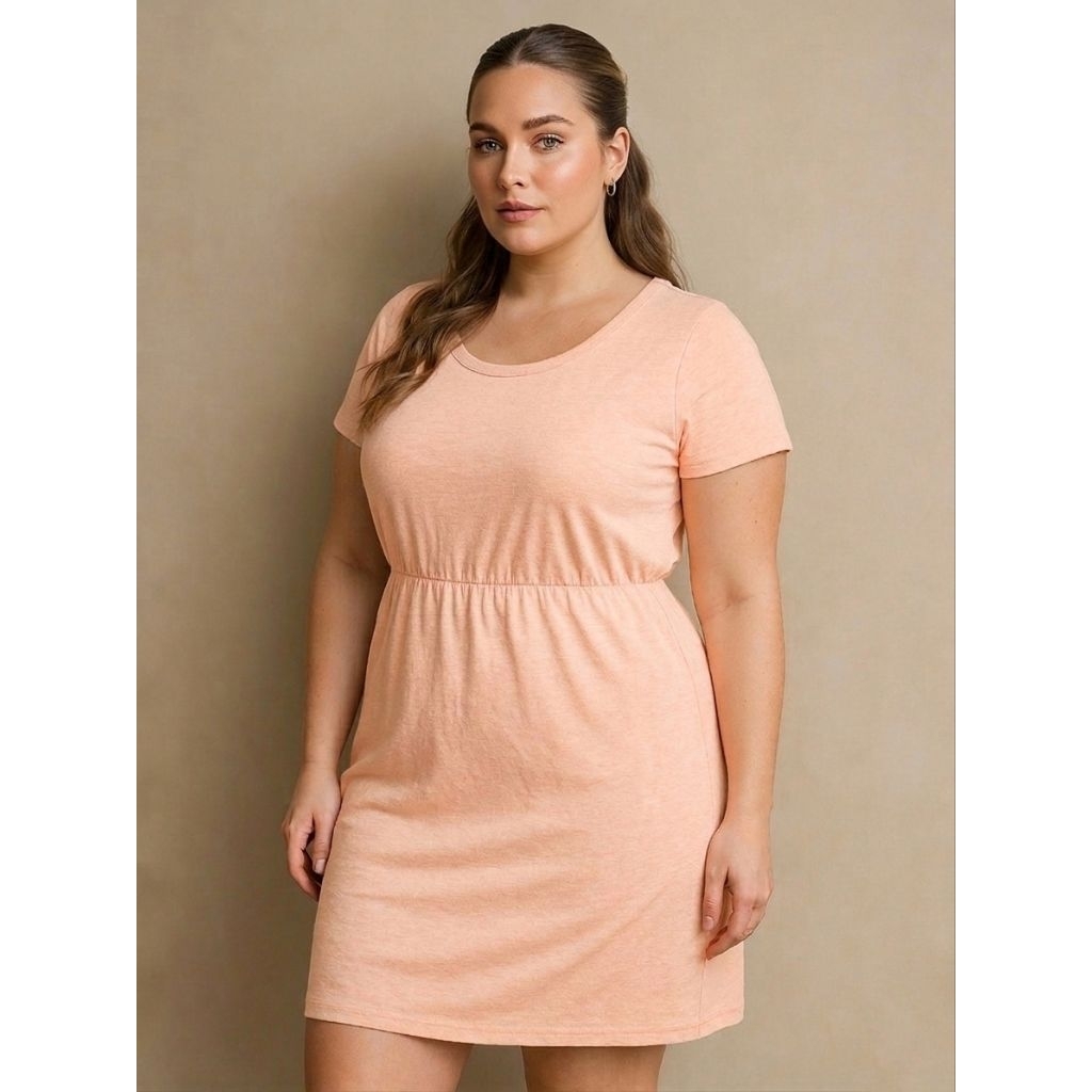 HOME DRESS AMAZON ESSENTIALS WOMENS SHORT SLEVE (LD 90-120)