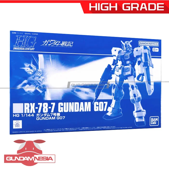 [HG] RX-78-7 7th Gundam (Gundam G07) – Mobile Suit Gundam: Battlefield Record U.C. 0081 (PBandai)