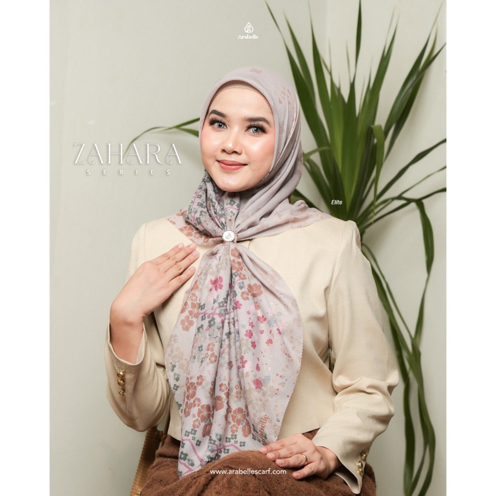 Arabelle Scarf Official/Zahara Series Scarf/Kerudung Arabelle