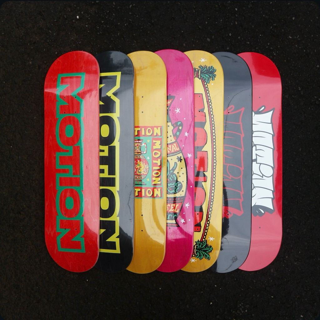 Motion Skateboards 8.125 Deck Series