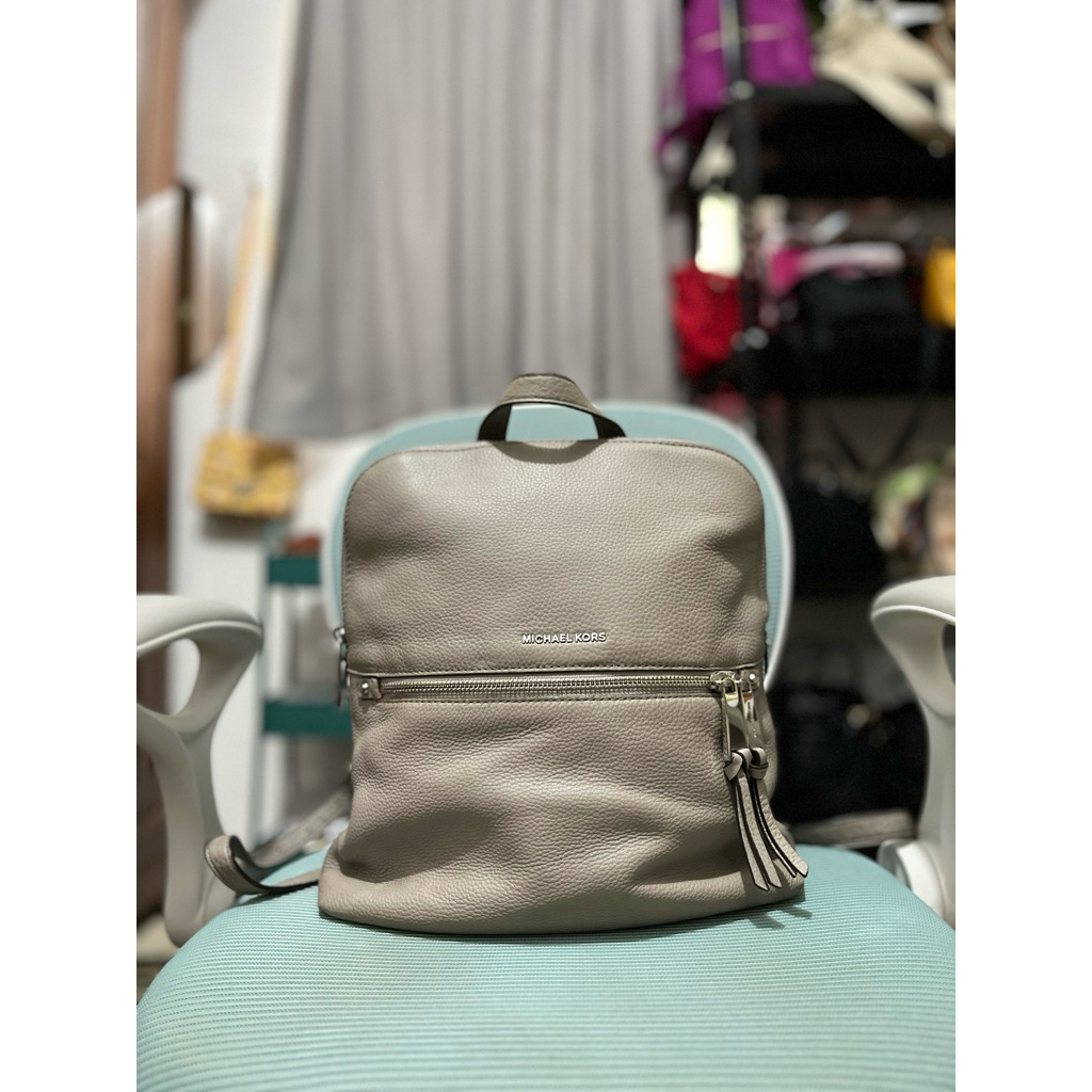 MK RHEA ZIP MEDIUM SLIM (Backpack)
