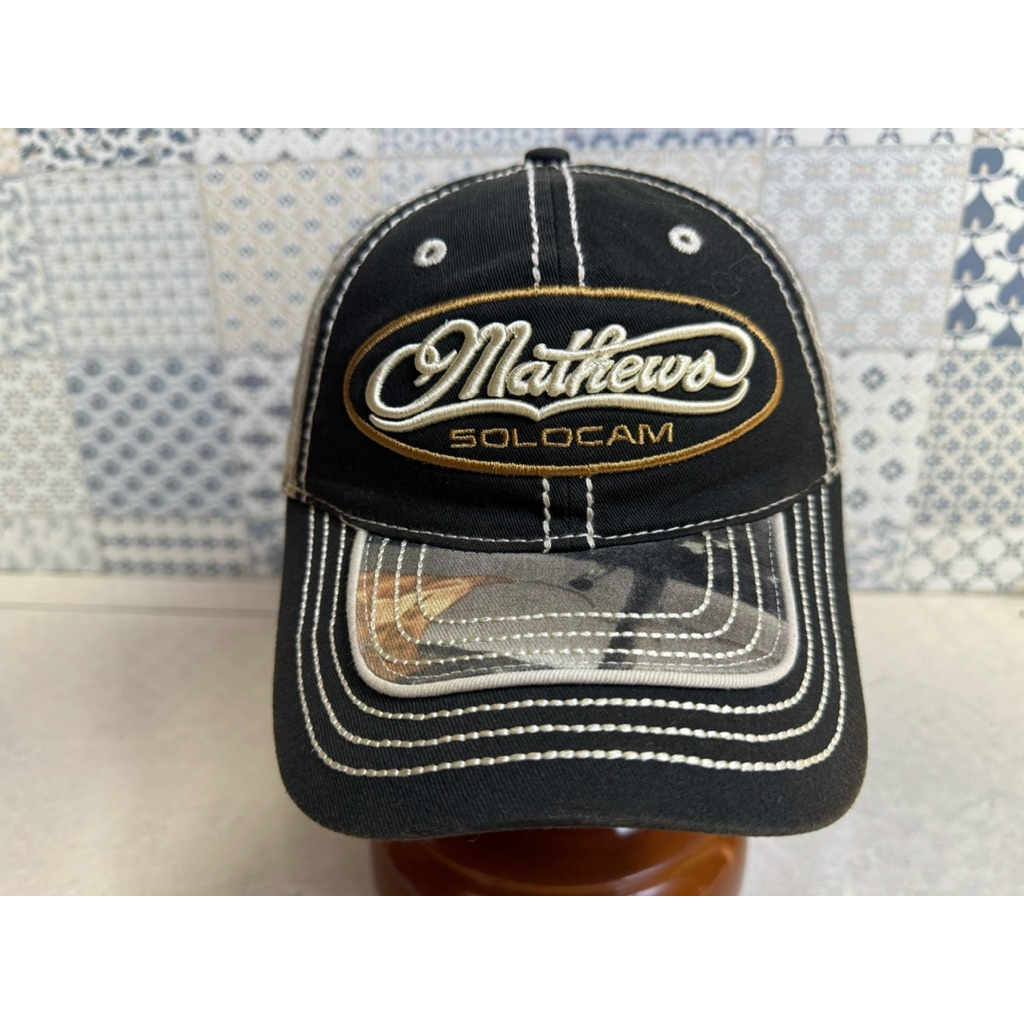 Topi Second Brand Branded Mathes Solo Cam Realtree Camo Original Full Tag