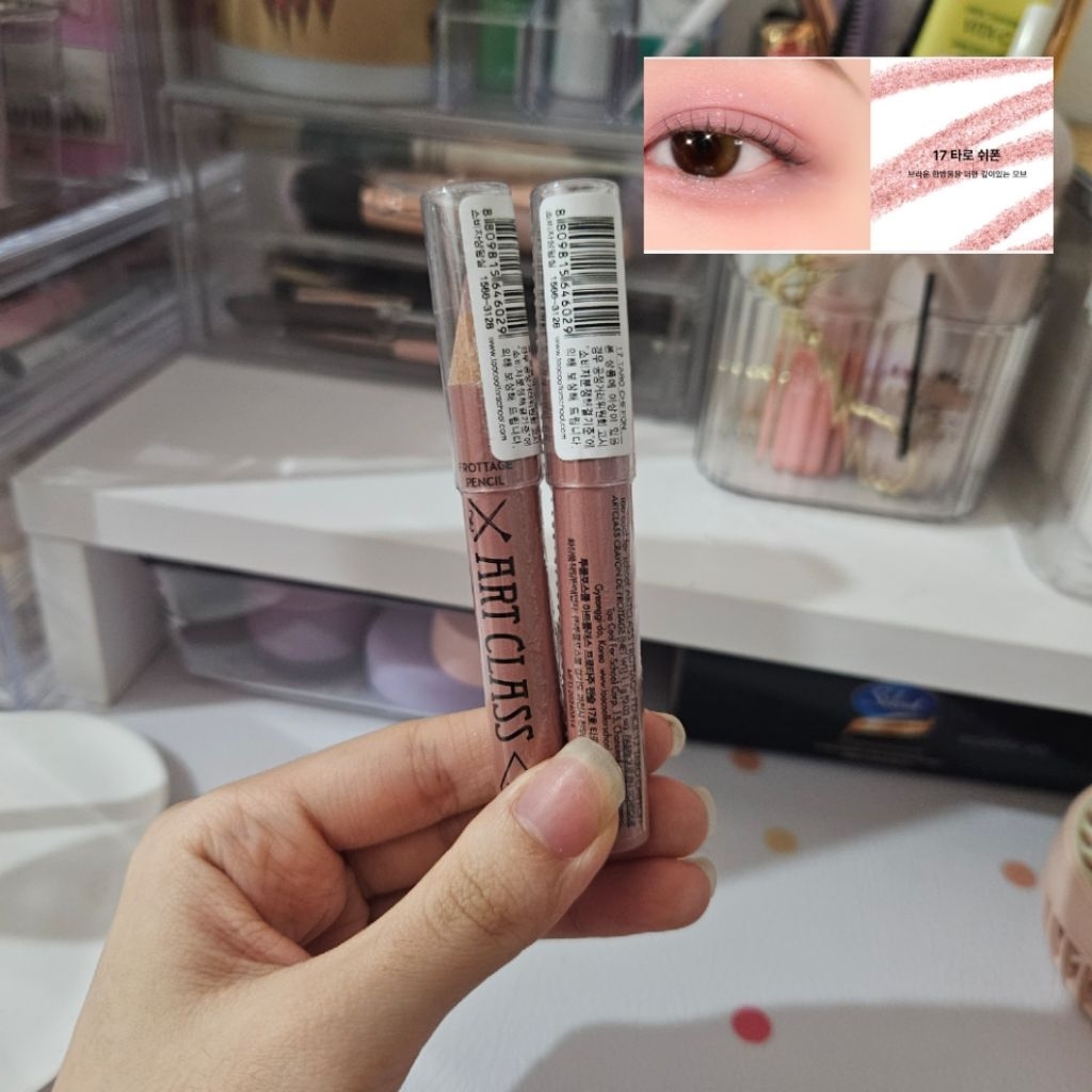 [ready stock , instant / sameday] TOO COOL FOR SCHOOL TCFC ART CLASS FROTTAGE PENCIL AEGYOSAL EYESHA