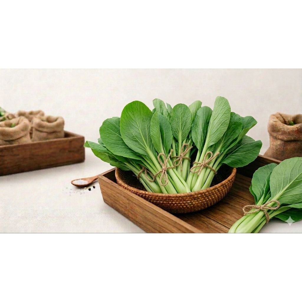 Sayur Organik Surabaya - Sawi  Caisim 200 Gram