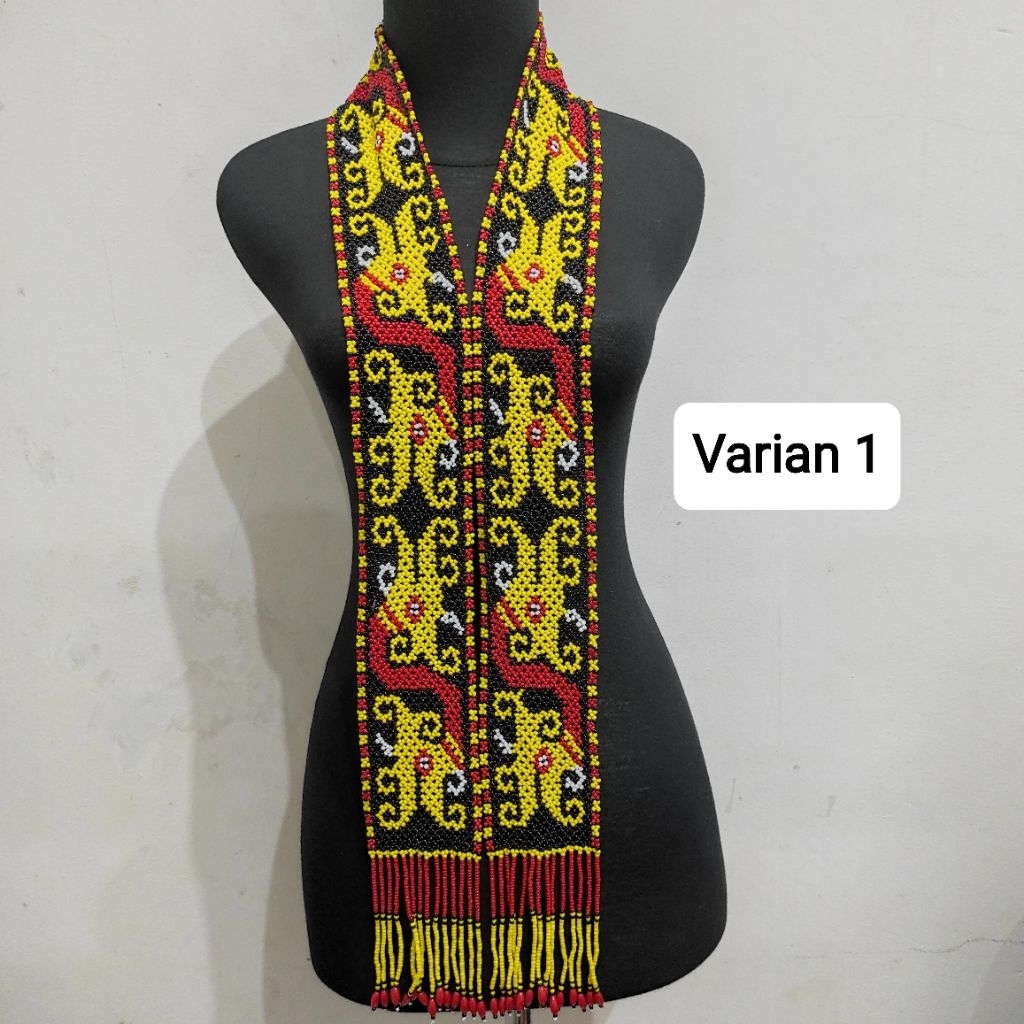 Syal Manik Dayak Kalimantan
