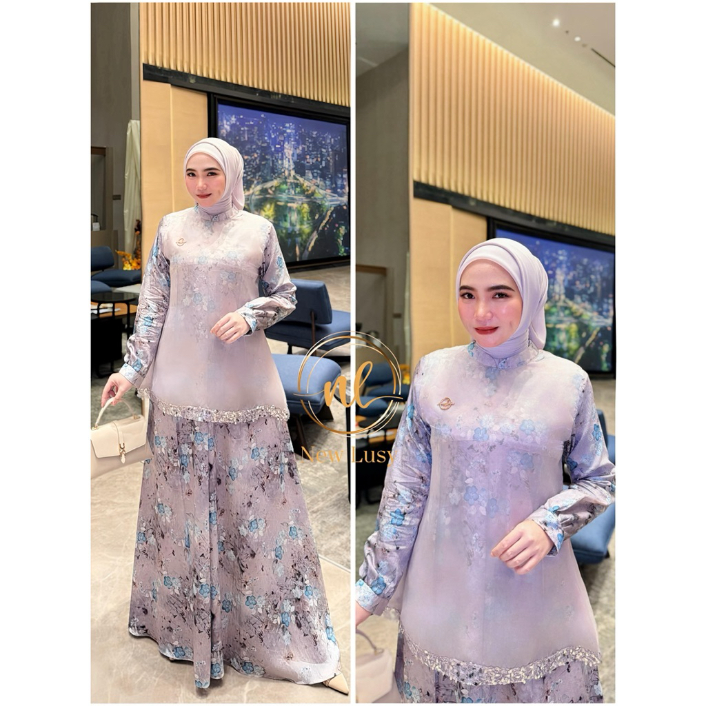 TIARA DRESS BY NEW LUSY GAMIS KEKINIAN GMIS LEBARA COD