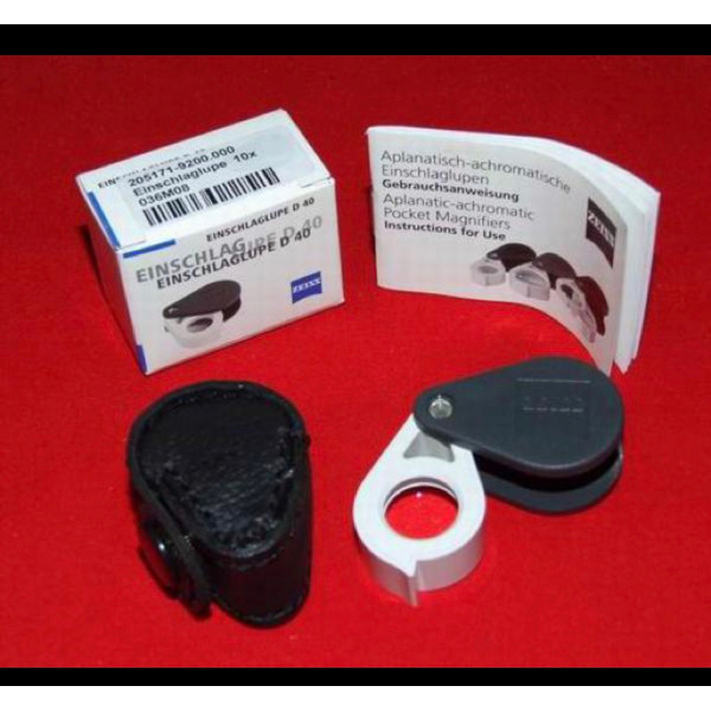 Loupe Zeiss germany / kekeran zeiss 10x