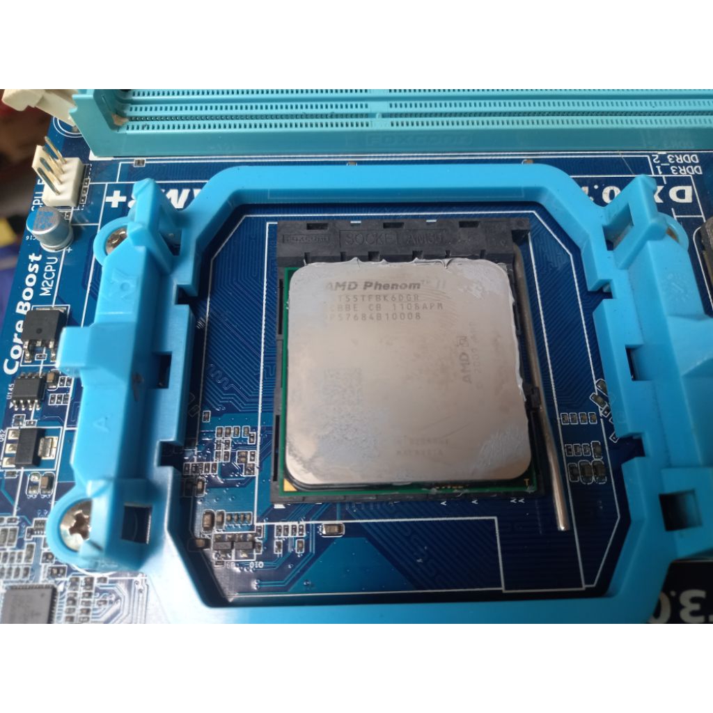 mobo amd support fx  bisa paket sama prosesor amd  phenom2 x6 1055 fx8320e cek sesuai pilihan