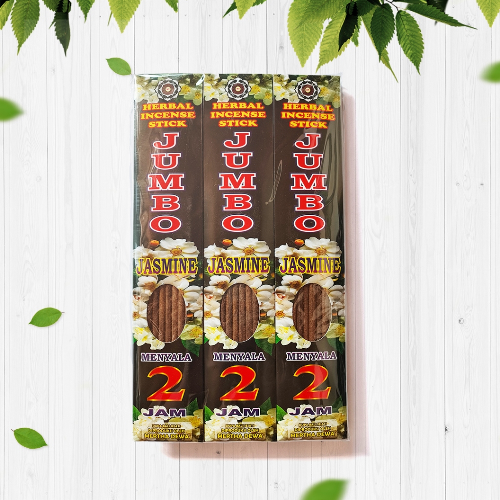 Dupa Mertha Dewa Jumbo 2 Jam Aroma Jasmine / Dupa Harum 2 Jam