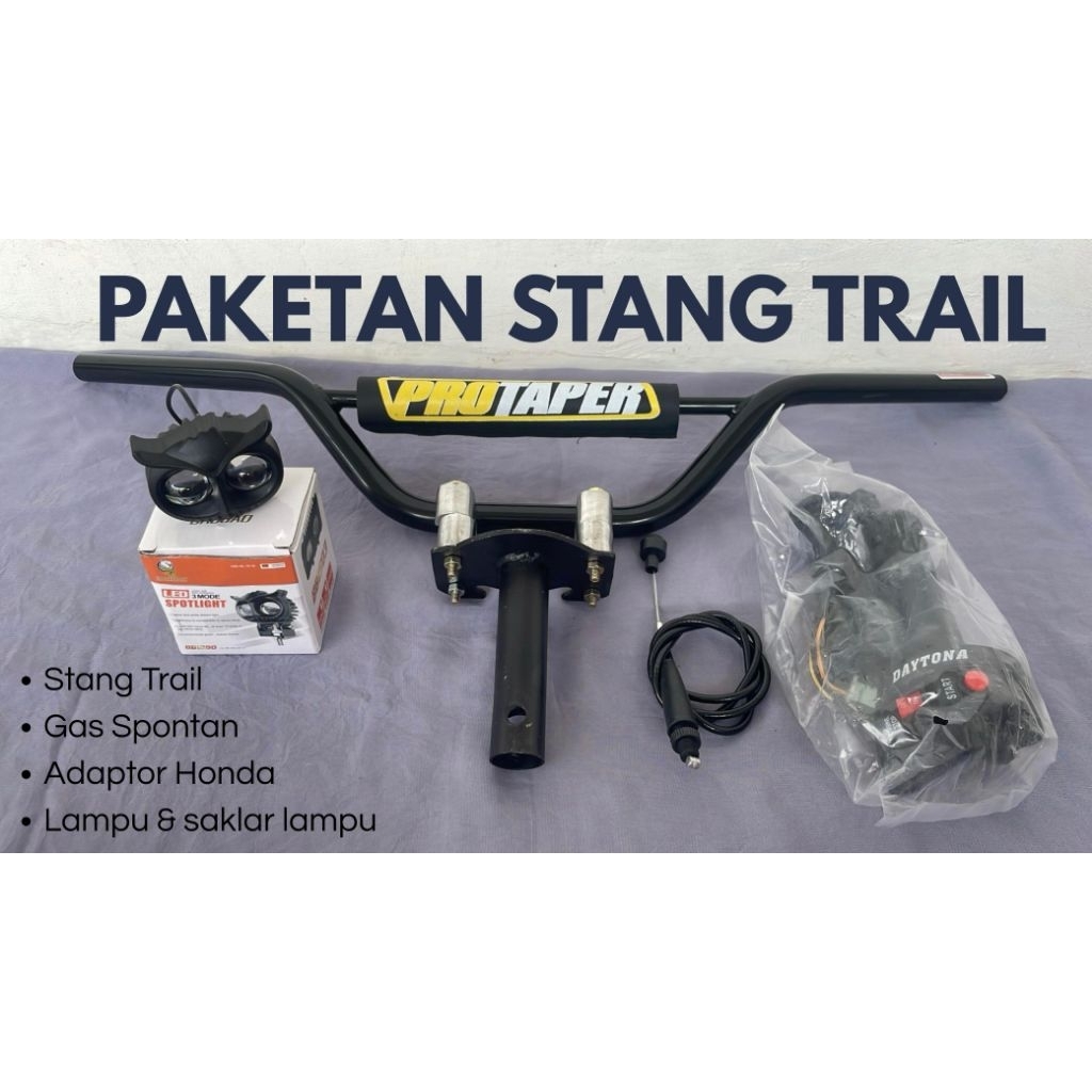 Paket Komplit Stang Trail dan CRF