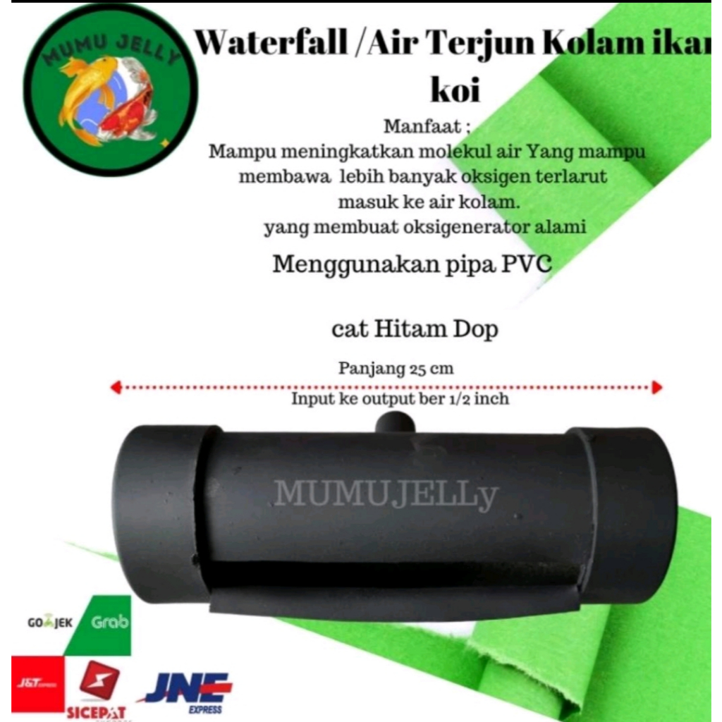 waterfall kolam koi air terjun kolam ikan