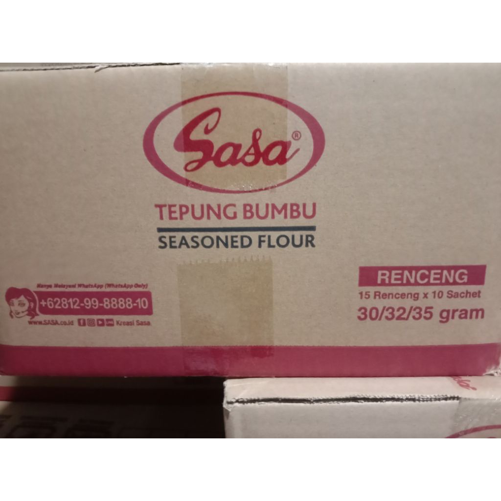 Termurah 1 Dus Sasa Tepung Bumbu Serbaguna Original 32gr Isi 15 Renceng x 10 Sachet/Tepung Bumbu Pra
