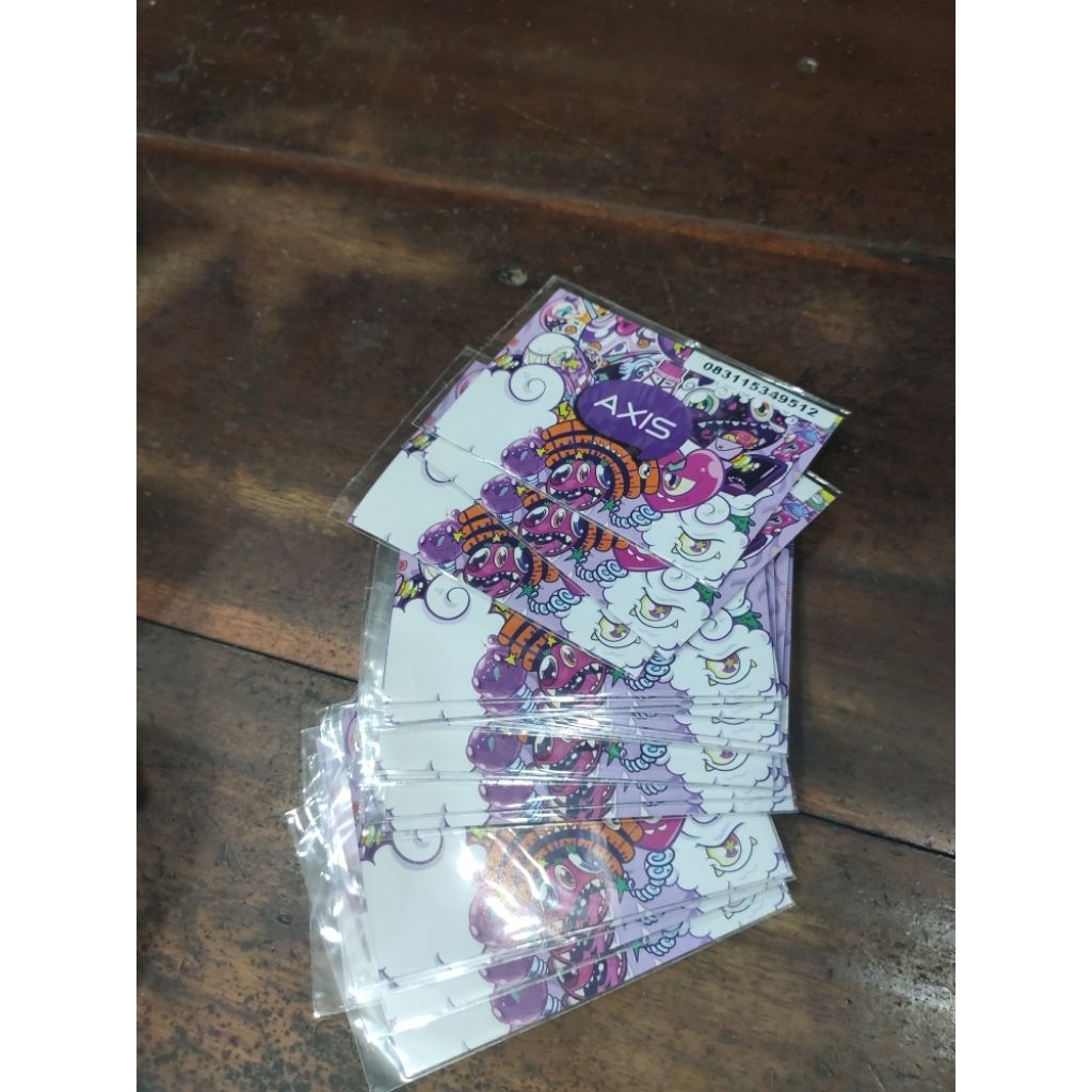 Kartu perdana Axis 3gb nasional fresh