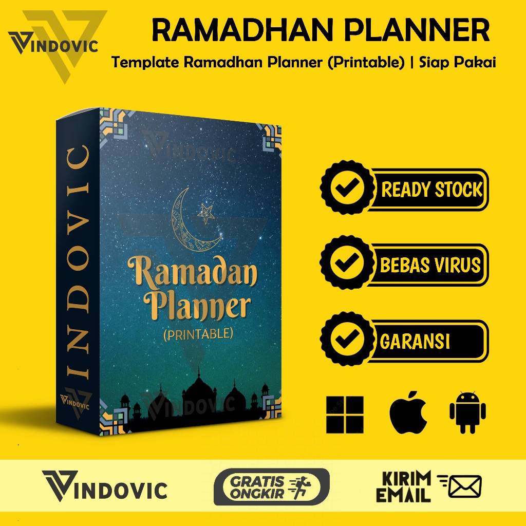 [T0836] RAMADHAN PLANNER (PRINTABLE)