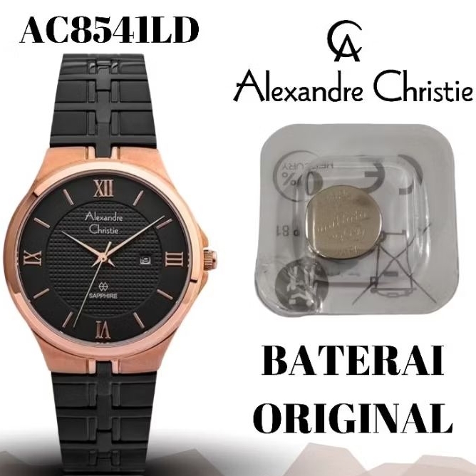 Baterai jam ALEXANDRE christie original AC8541LD