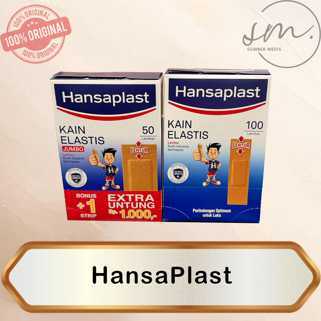 Hansaplast / Plester Hansaplast Standart Elastis / Hansaplast Jumbo