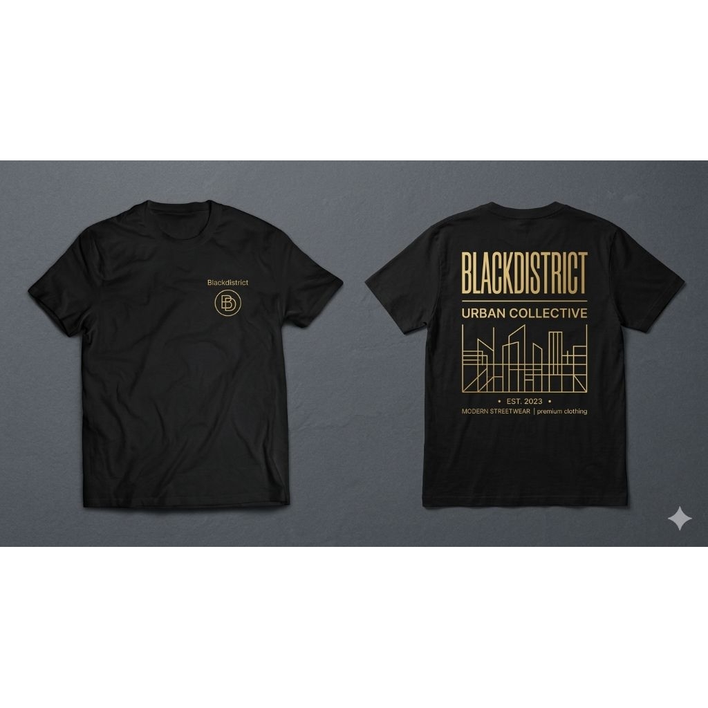 Kaos Distro Blackdistrict Hypebeast – Tshirt Streetwear Premium