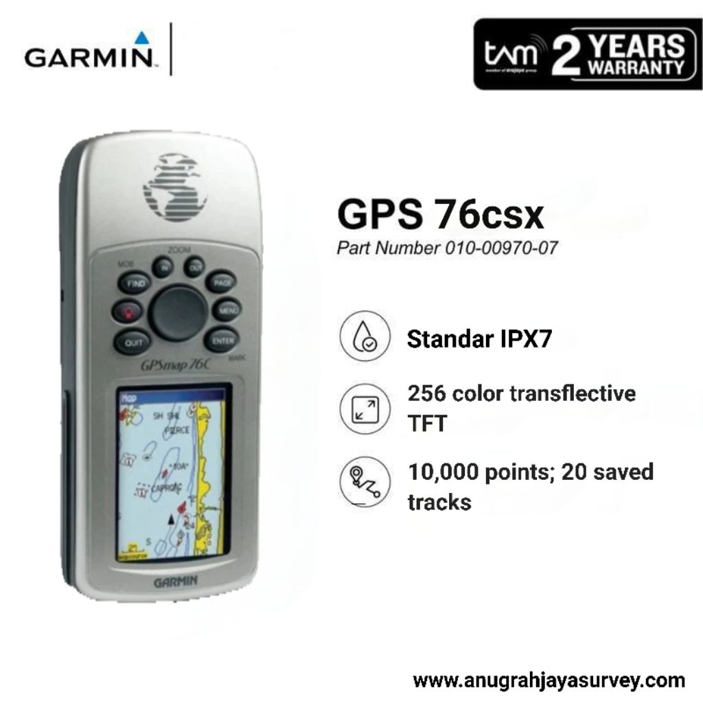 GPS Garmin 76csx / GPS Garmin 76csx Bekas