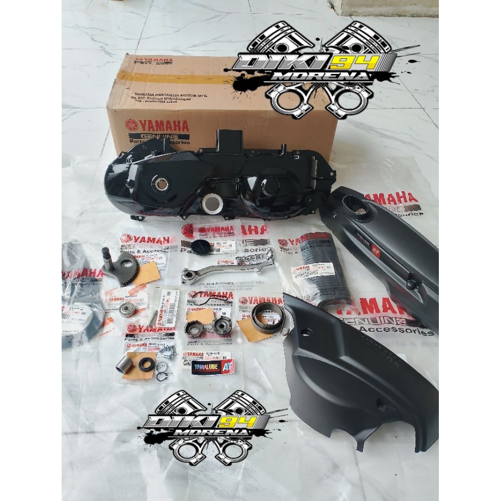 bak cvt Mio soul karbu full set Daleman original Yamaha.