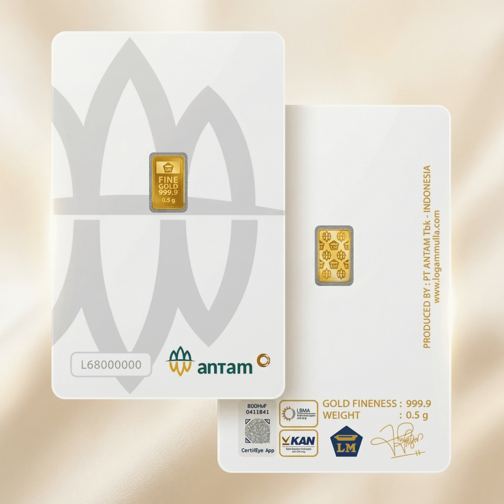 Logam Mulia Antam 0,5 Gram
