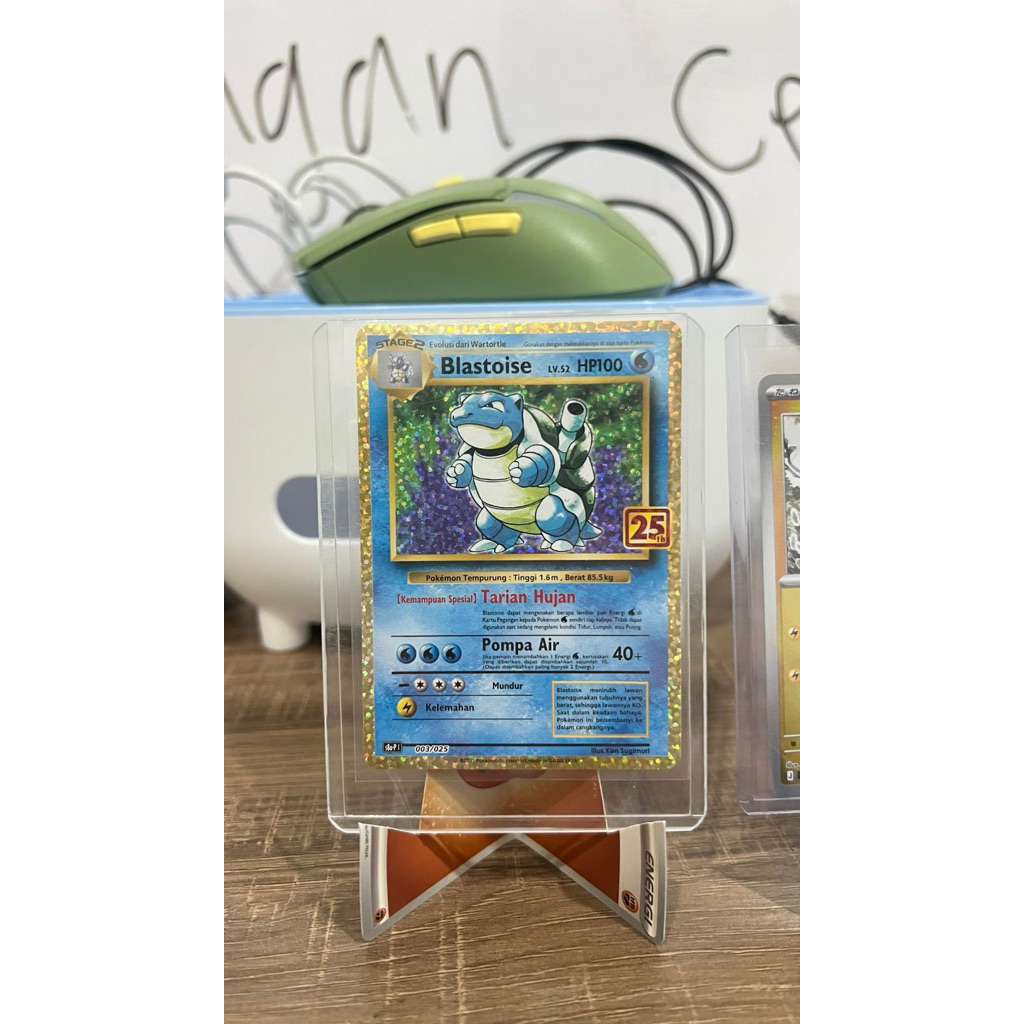 pokemon blastoise 25th