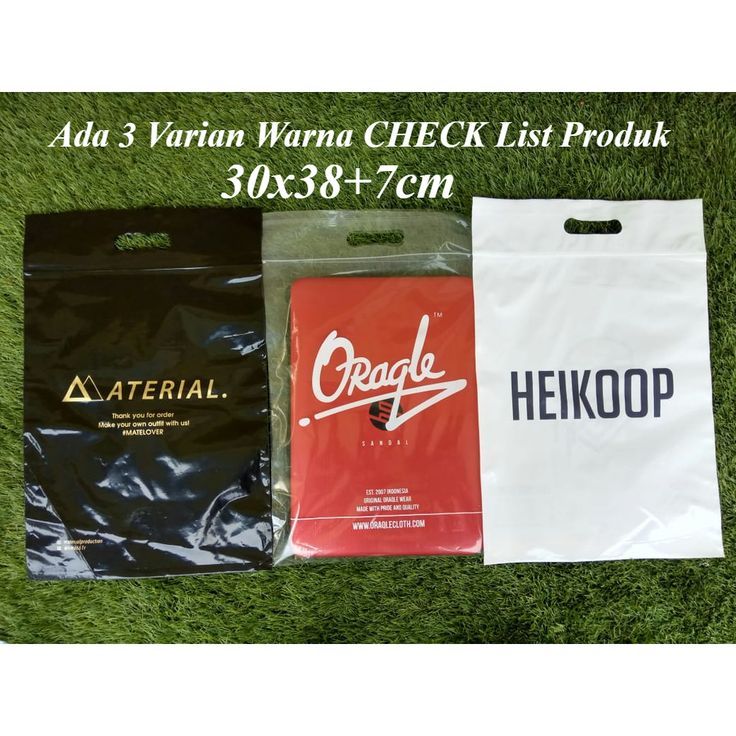 (Minimal 50pcs)Plastik Klip Pond Custom/Free desain/plastik packaging pakaian/plastik sablon/kantong