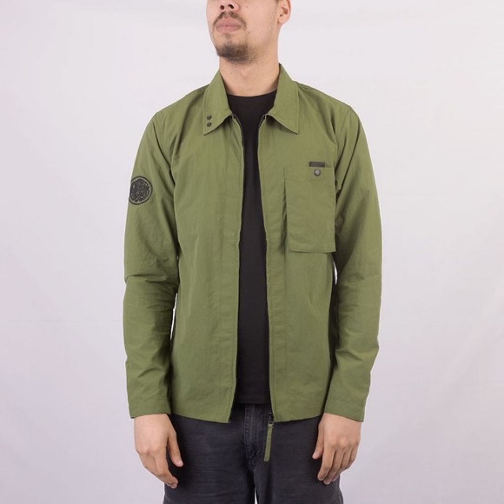 overshirt pretty green heaton olive