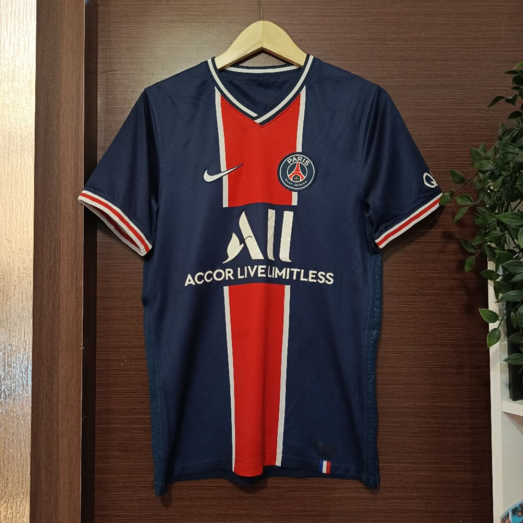 Kaos Jersey Bola Nike Paris Saint Germain PSG Home 2020 Size S Fit M Original Authentic