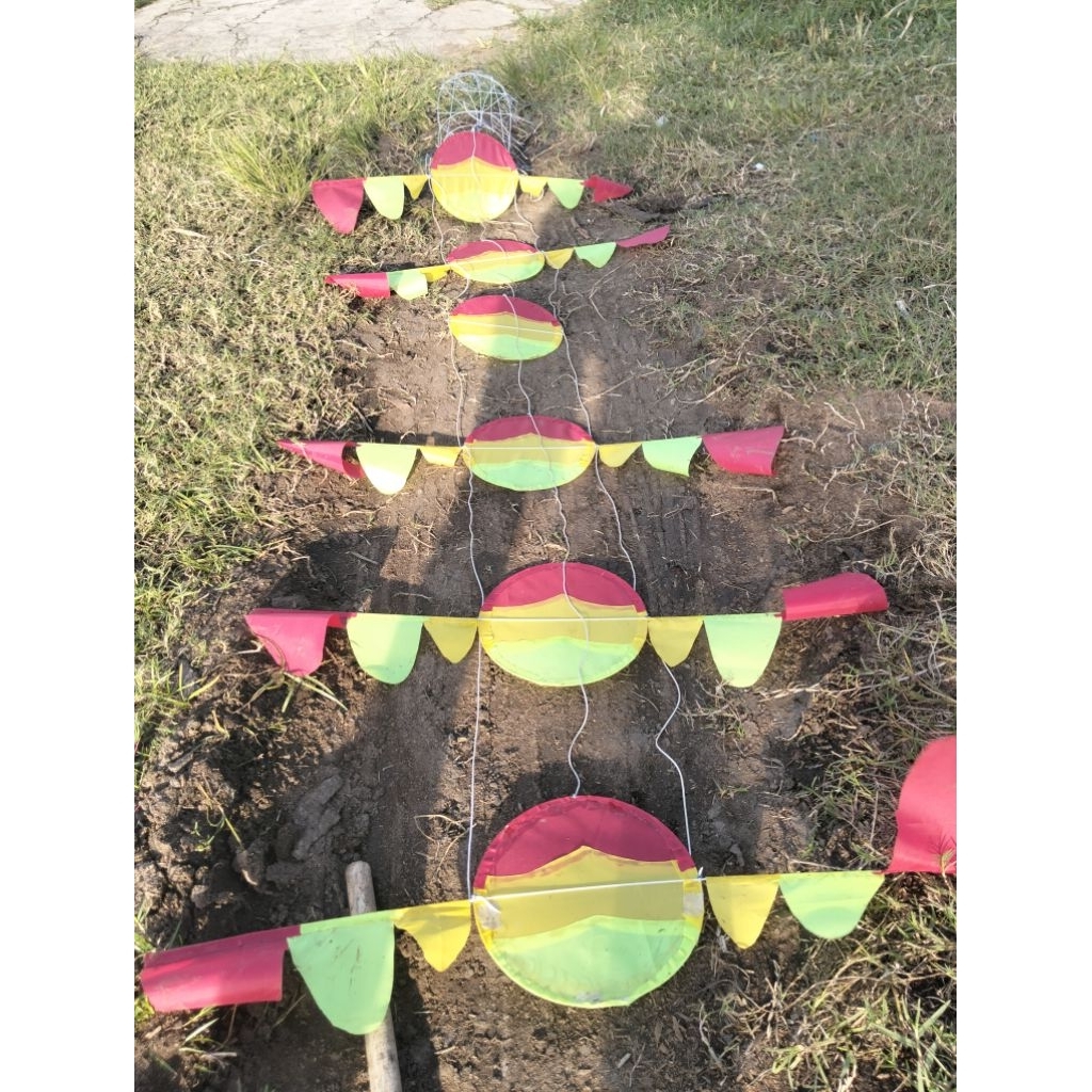 LAYANGAN NAGA DM 19 6KEPING TINGGAL TERBANG FULLSET SAMA KEPALA