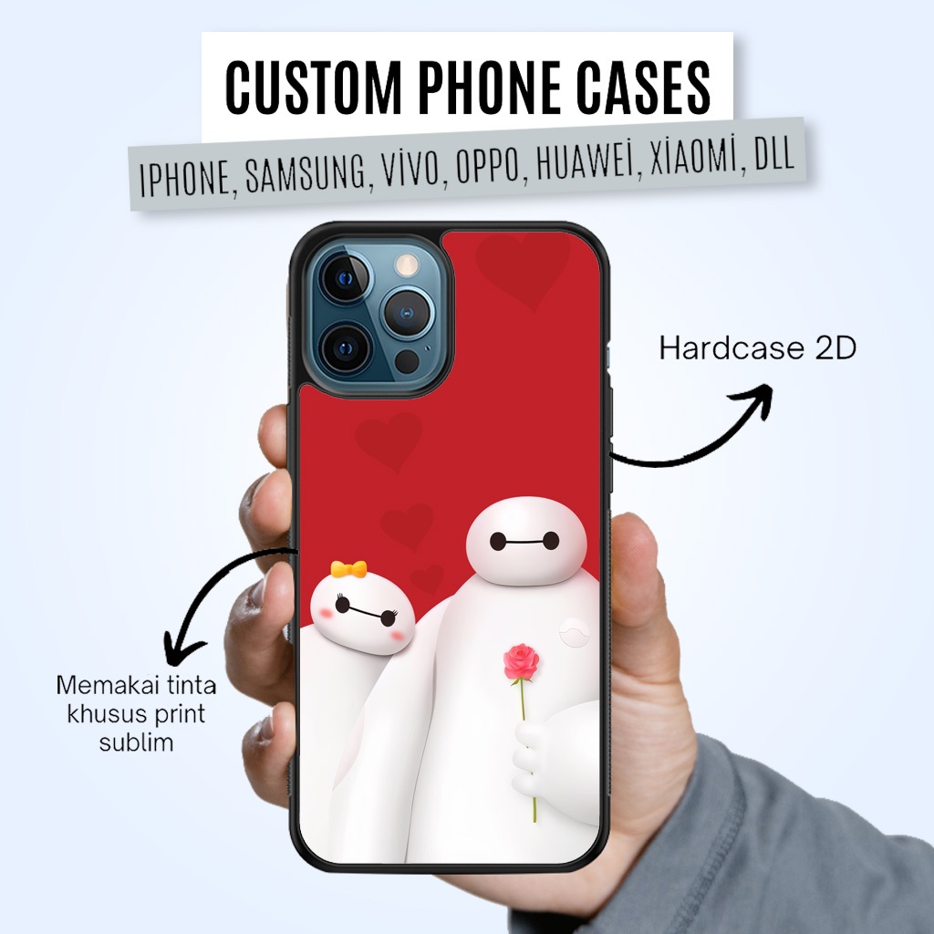 Custom Case Hardcase 2D Print Sublim Case Iphone, Samsung, Vivo, Oppo, Huawei, Xiaomi, dll